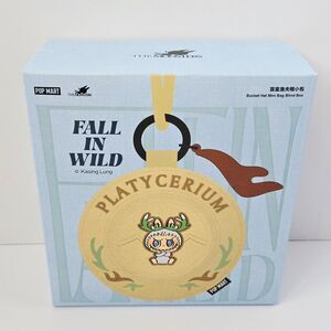 POP MART Labubu Fall in Wild Mini Bucket Hat Bag Purse Charm SEALED Bellflower